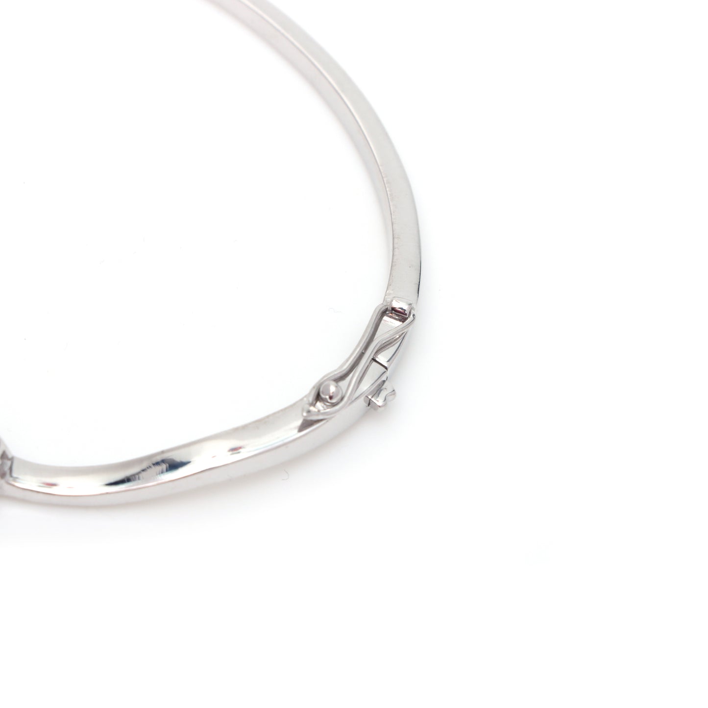 Natural Amethyst Oval Cut Gemstone Bangle 925 Sterling Silver February Birthstone Bangle Gift for Her