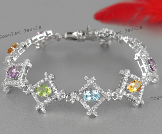 Multi Gemstone Bracelets