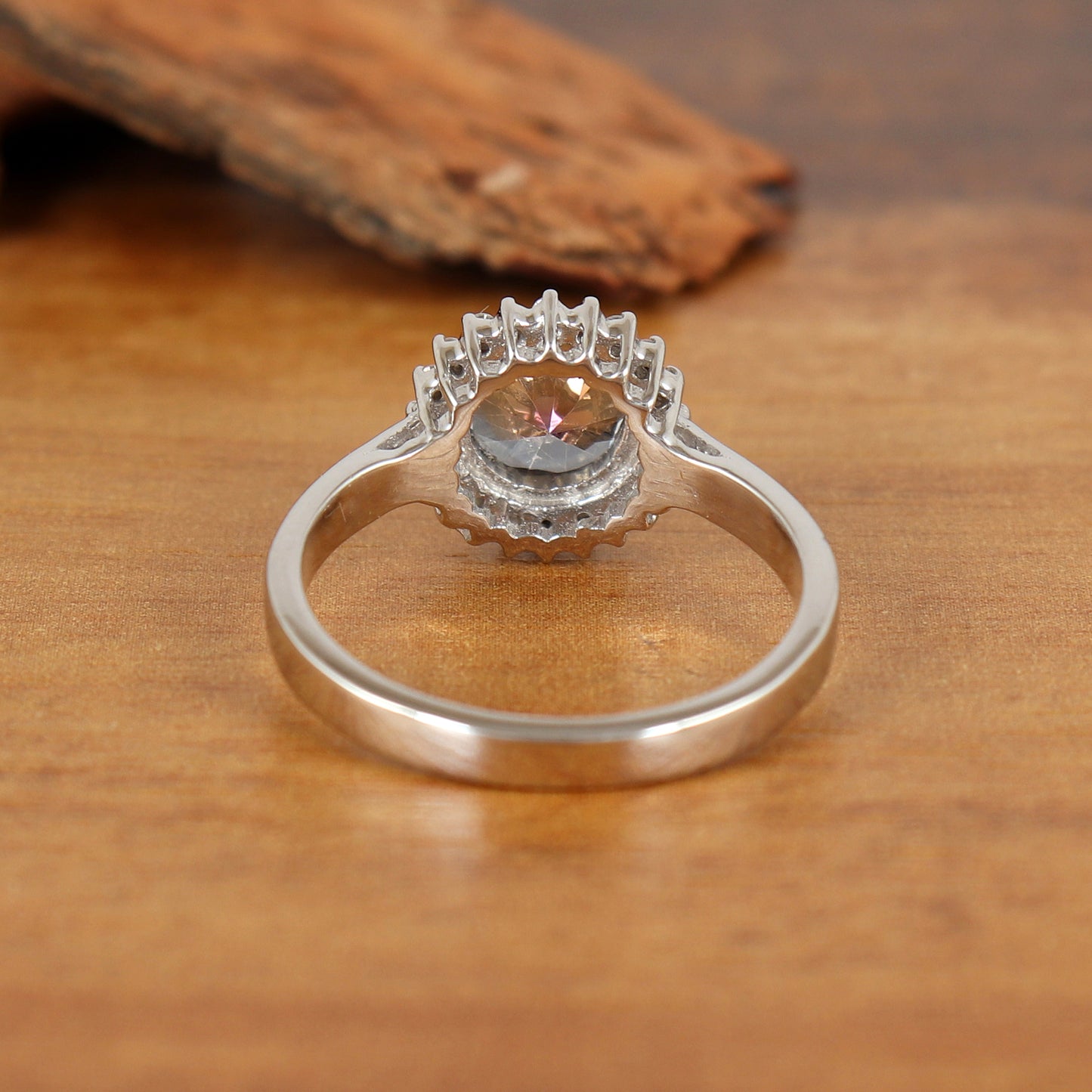 Natural Mystic Topaz Cluster Ring-925 Sterling Silver Ring-Rainbow Topaz Ring-Round Gemstone Ring-Mystic Topaz Jewelry-Wedding Gift for Her