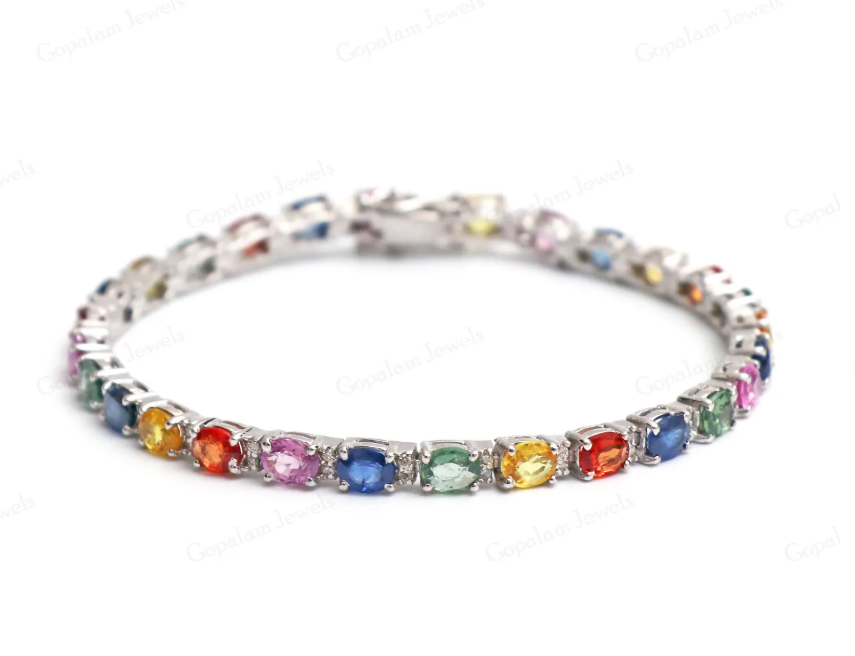 Multi Gemstone Bracelets